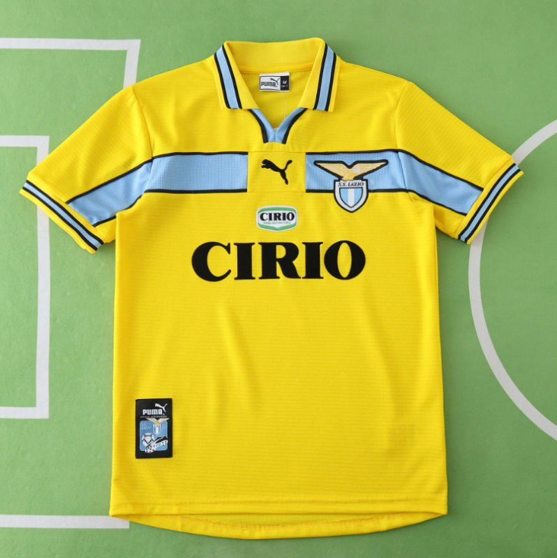 retro 98 99 Lazio away jersey