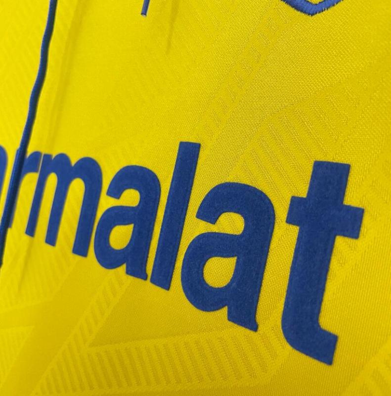 retro 93 95 Parma Calcio 1913 home jersey