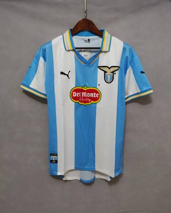 retro 99 00 Lazio Champions League Home jersey