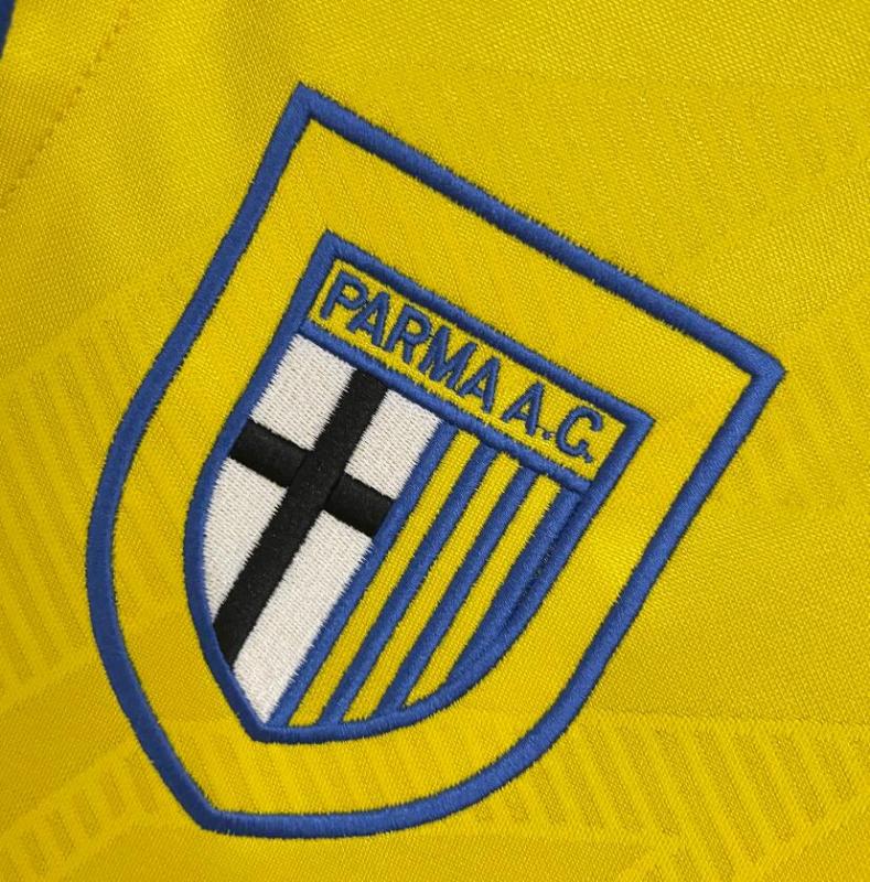 retro 93 95 Parma Calcio 1913 home jersey