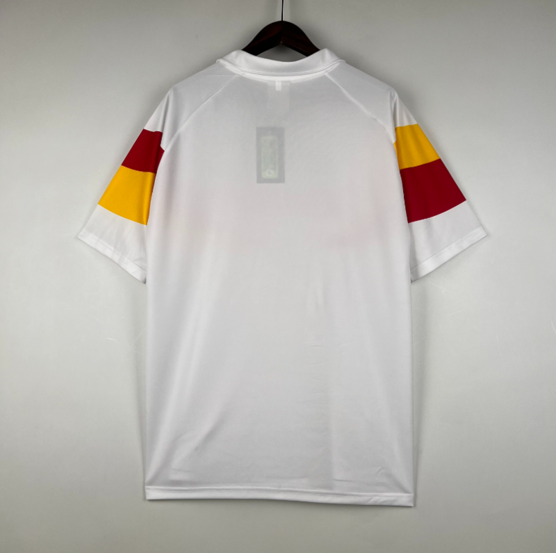 retro 90 91 roma away jersey