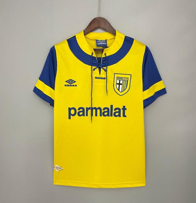 retro 93 95 Parma Calcio 1913 home jersey