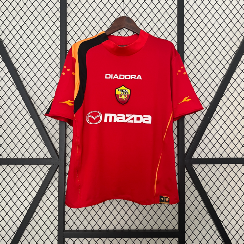 retro 04 05 roma home jersey