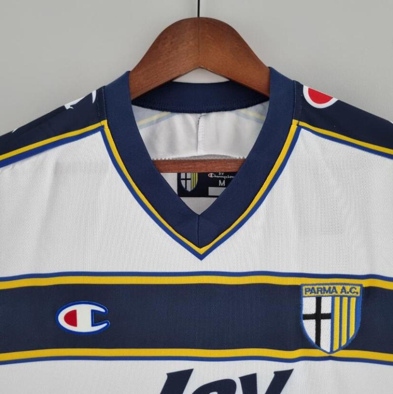 retro 01 02 Parma Calcio 1913 away jersey