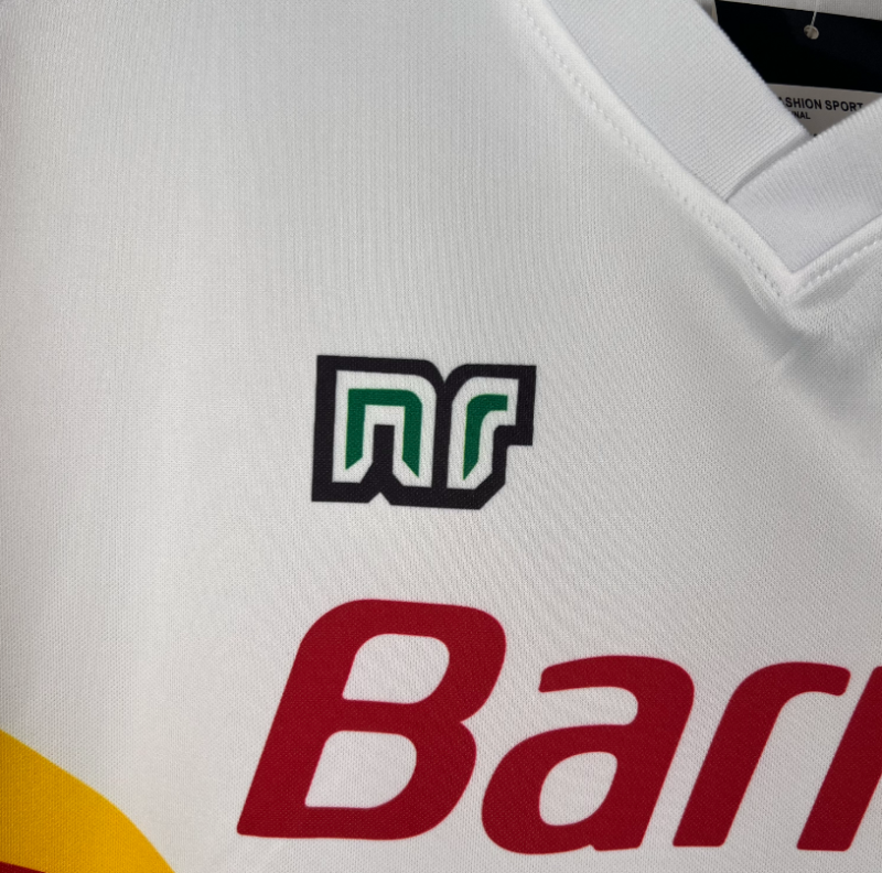 retro 90 91 roma away jersey