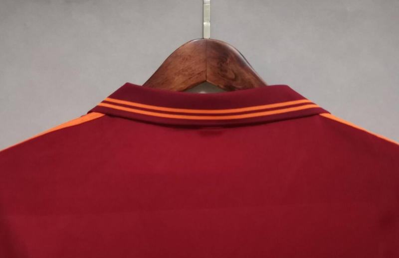 retro 92 94 roma home jersey