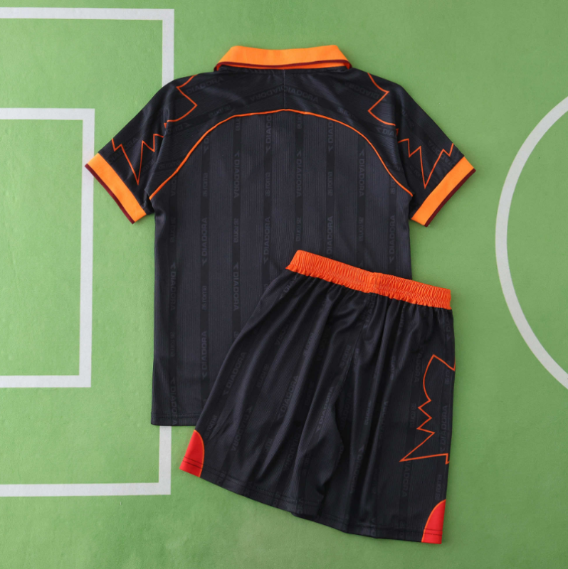 retro 99 00 roma third kids kit