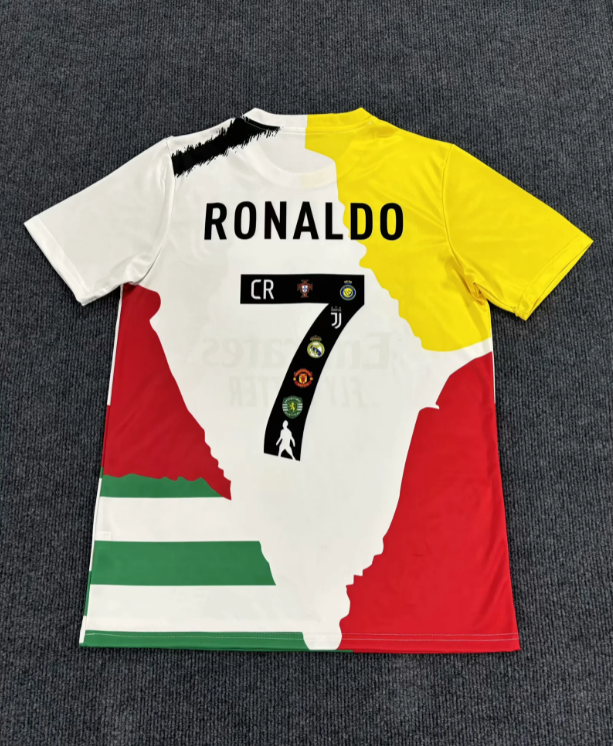 2025 ronaldo mash up soccer jersey