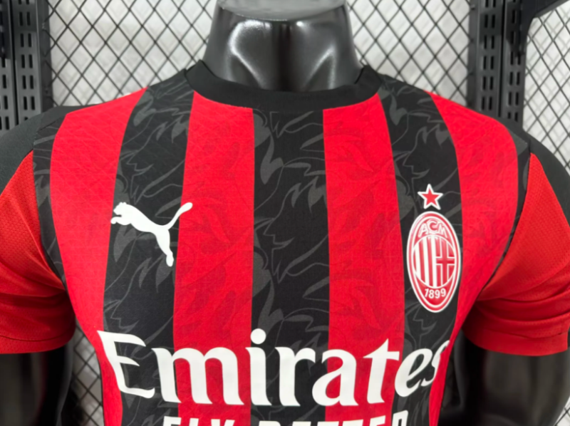 player version 25 26 ac milan home jersey