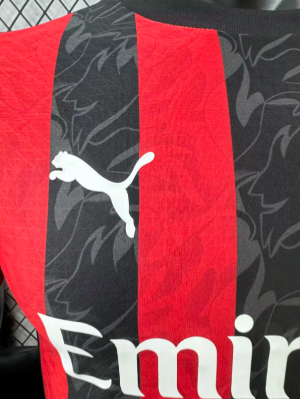 player version 25 26 ac milan home jersey