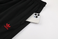 24 Manchester United black sweater set  jacketsuit S-2XL