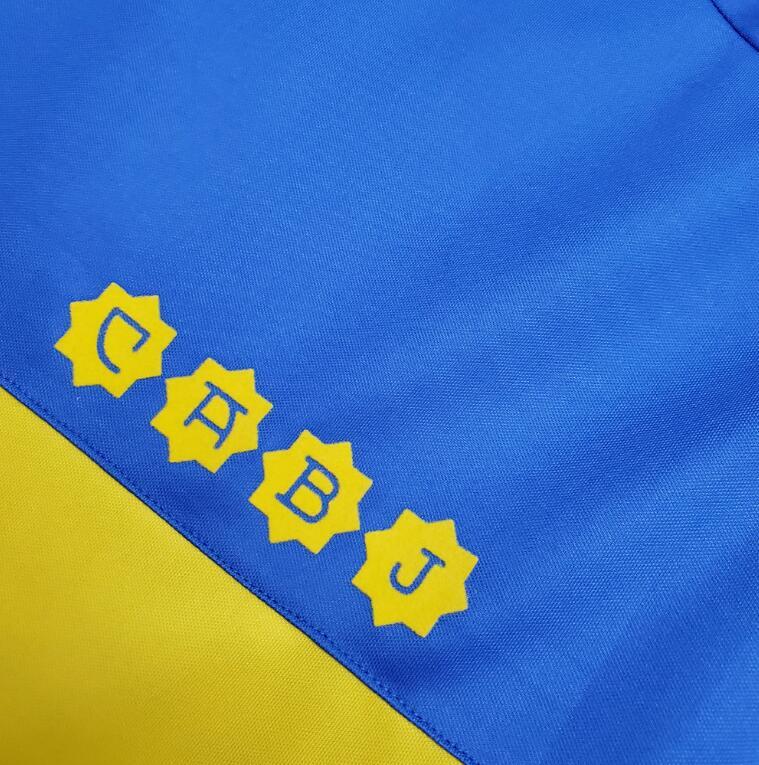 retro 81 82 boca juniors home jersey