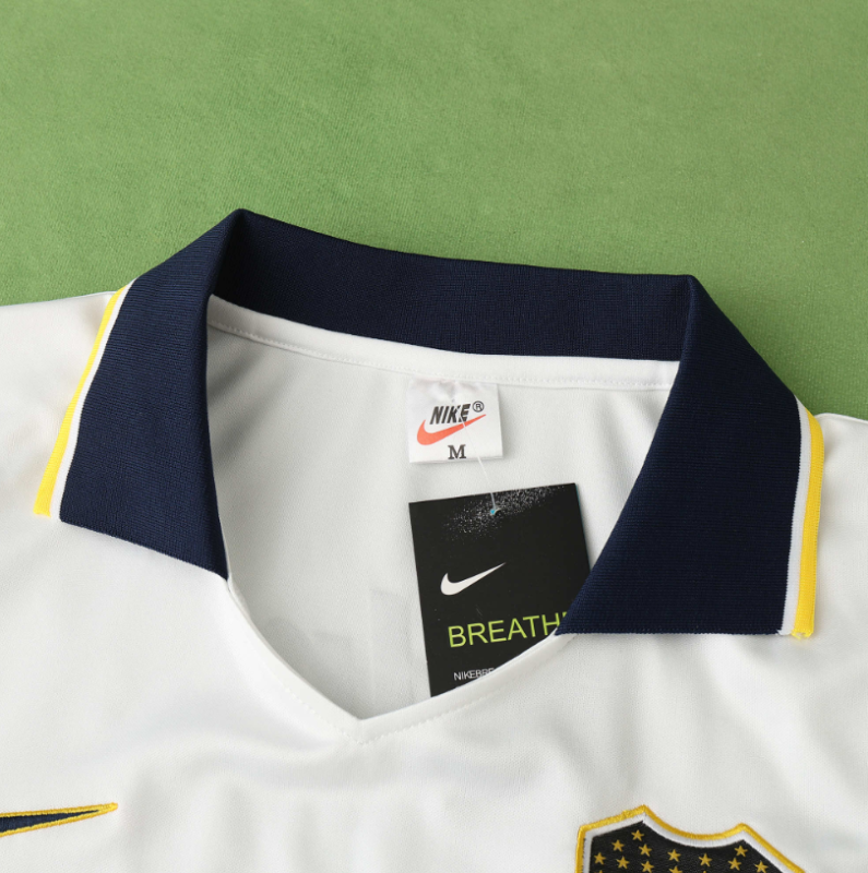 retro 96 97 boca juniors away jersey