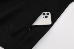 24 Manchester United black sweater set  jacketsuit S-2XL