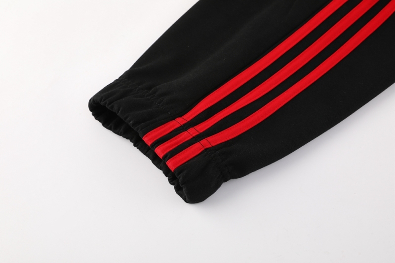 24 Manchester United black sweater set  jacketsuit S-2XL