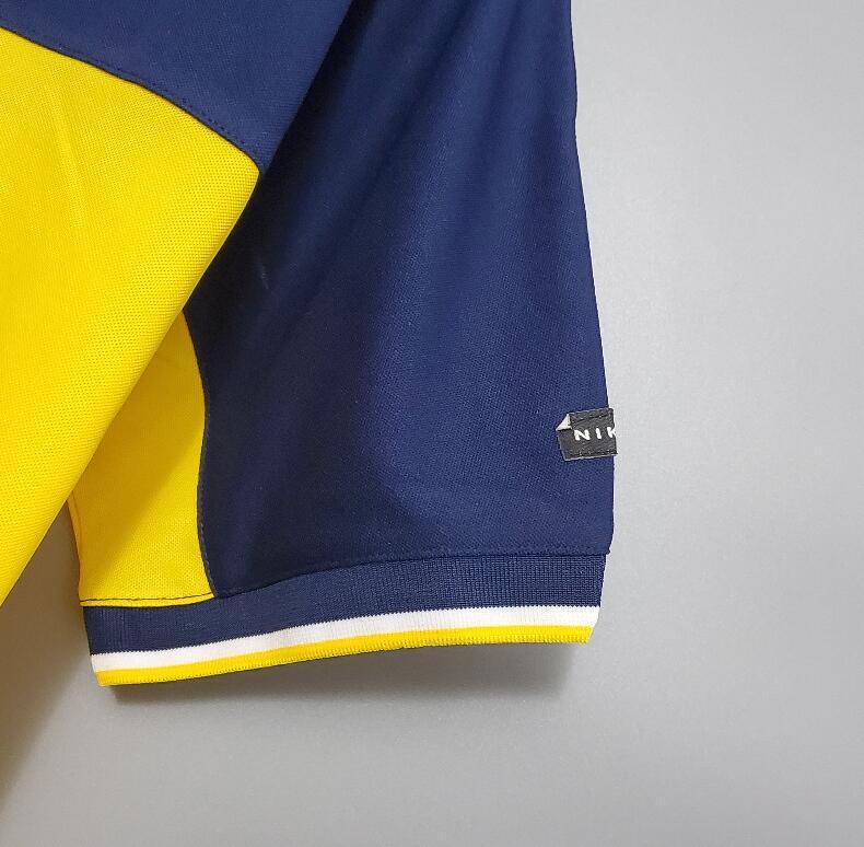 retro 98 99 boca juniors home jersey