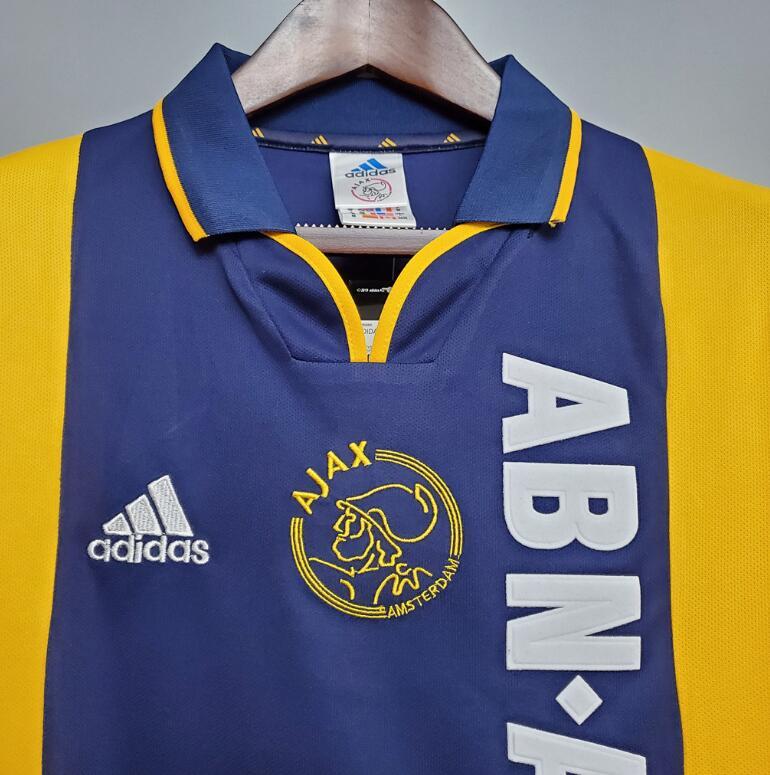 retro 00 01 ajax away jersey