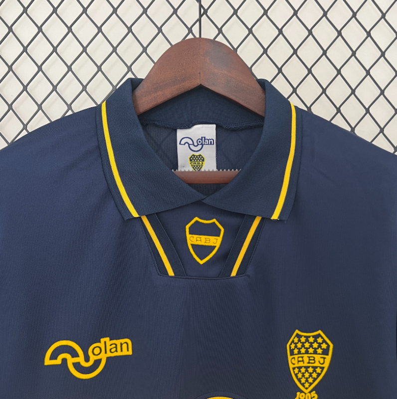 retro 94 95 boca juniors home jersey