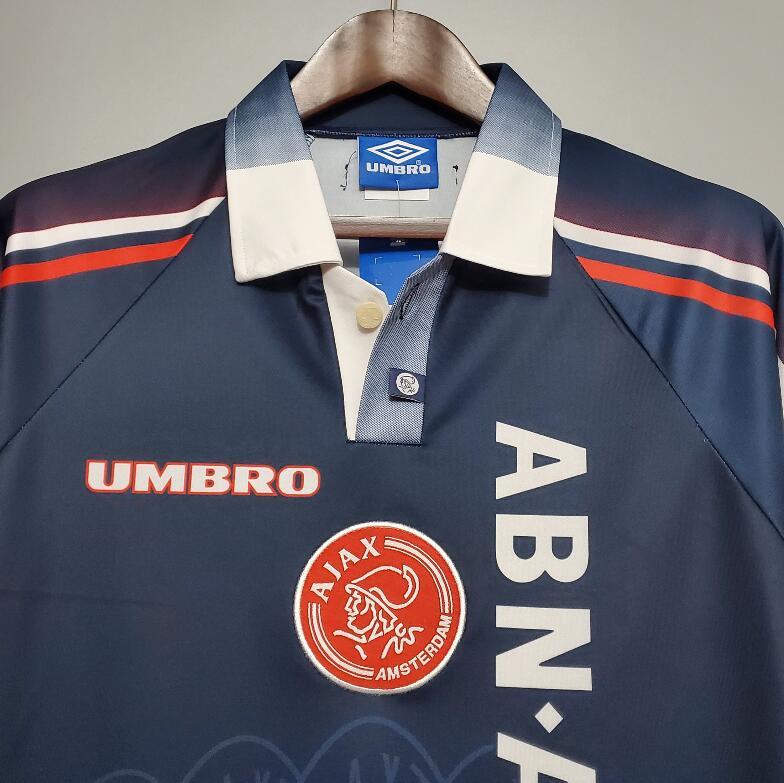 retro 97 98 ajax away jersey