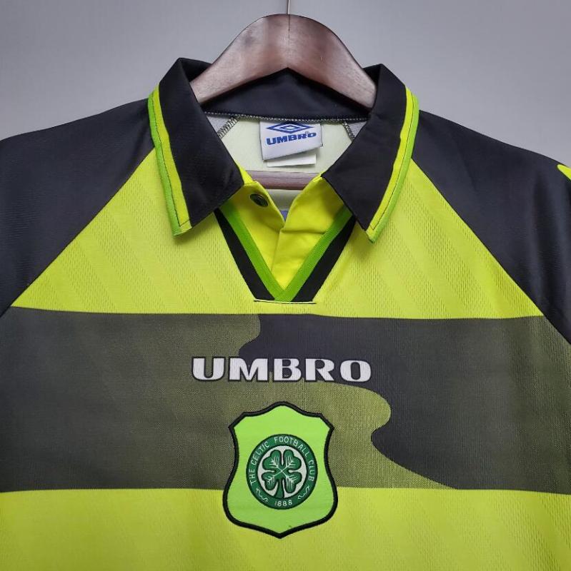 retro 96 97 celtic away jersey