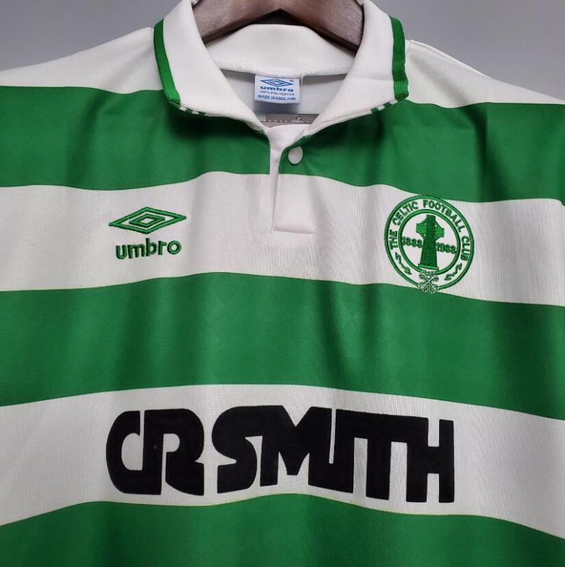 retro 87 89 celtic home jersey