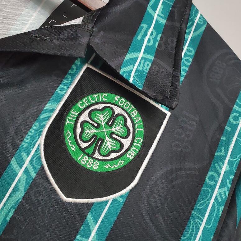 retro 92 93 celtic away jersey