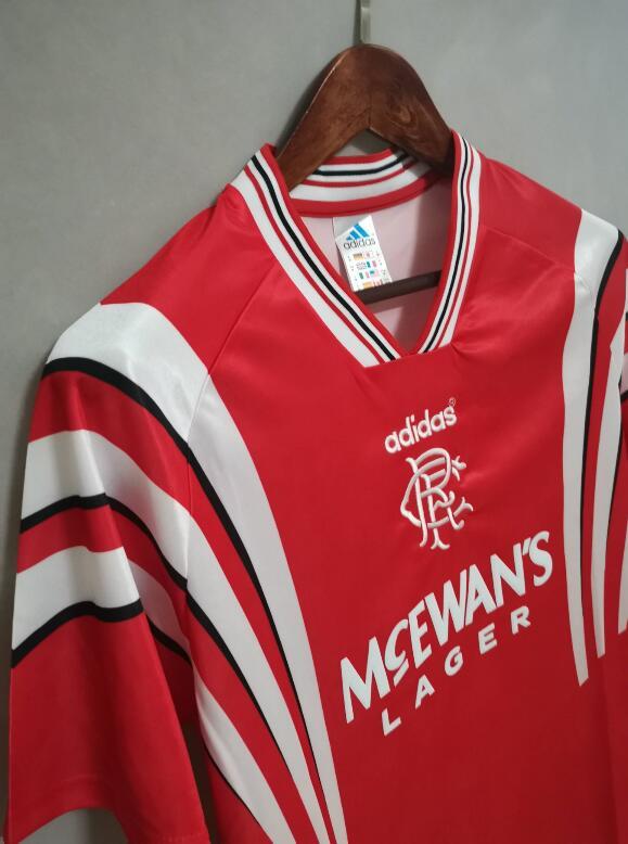 retro 96 97 Rangers FC third jersey