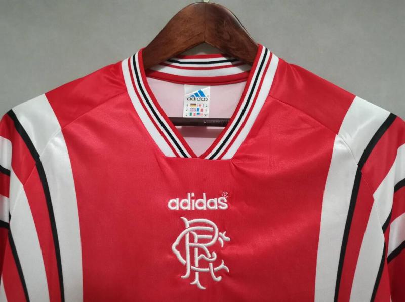 retro 96 97 Rangers FC third jersey