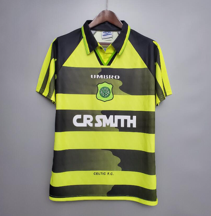 retro 96 97 celtic away jersey