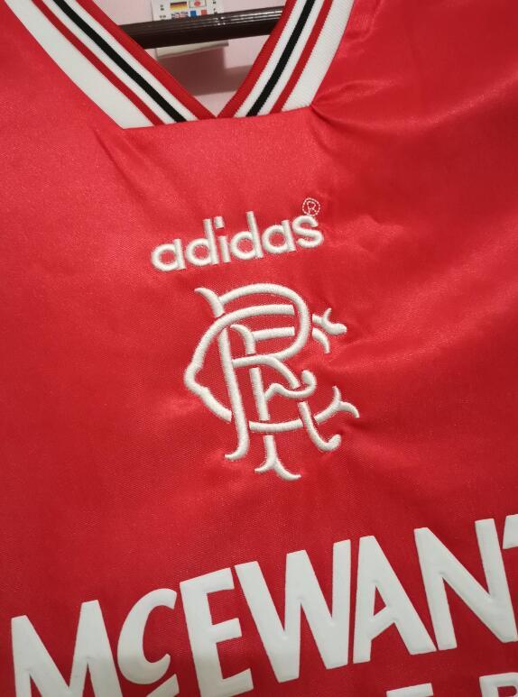 retro 96 97 Rangers FC third jersey