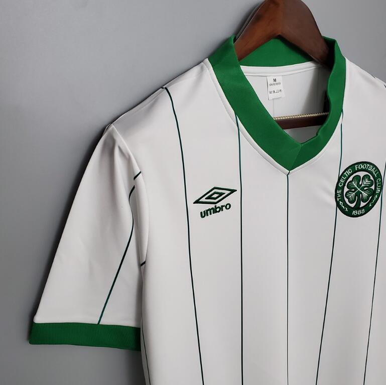retro 82 83 celtic away jersey