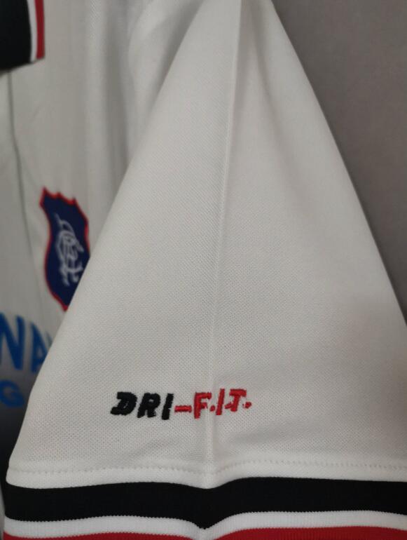 retro 97 99 Rangers FC away jersey