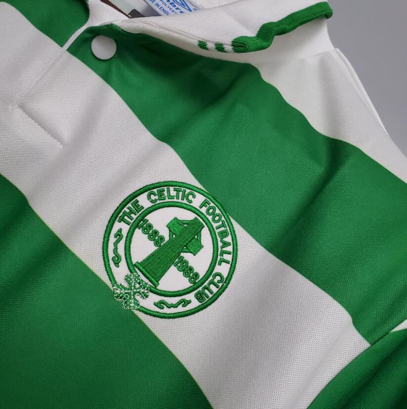 retro 87 89 celtic home jersey