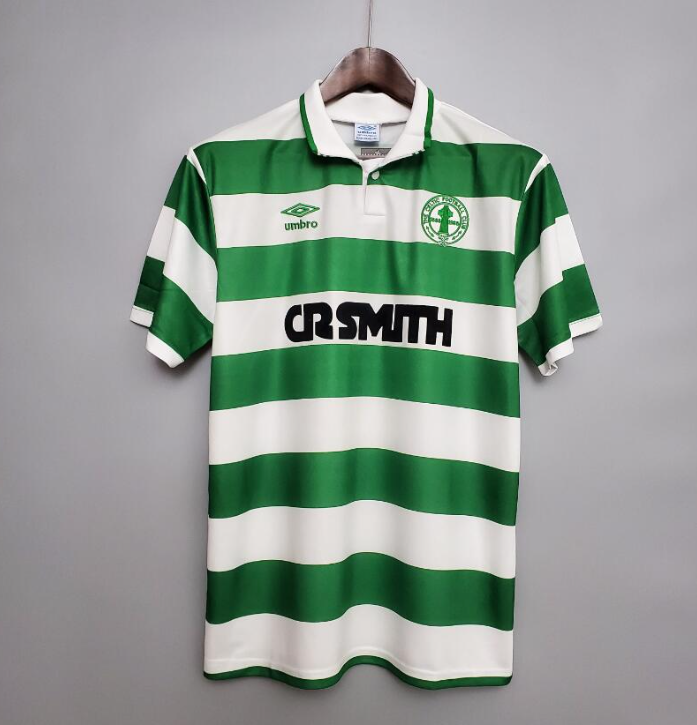 retro 87 89 celtic home jersey