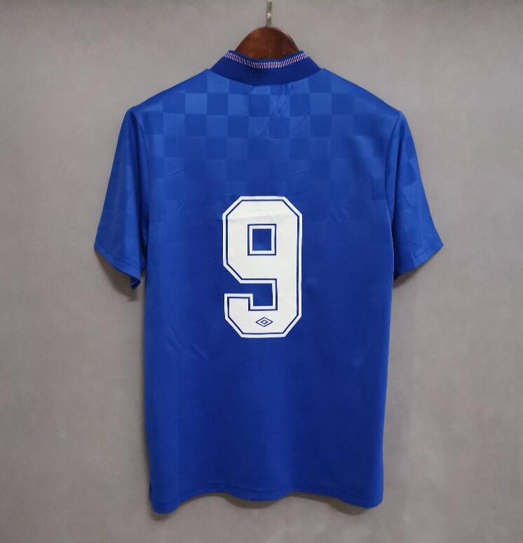 retro 87 90 Rangers FC home jersey