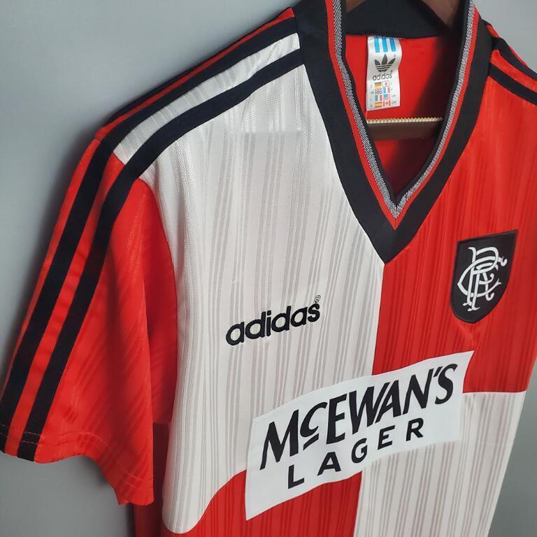 retro 95 96 Rangers FC away jersey