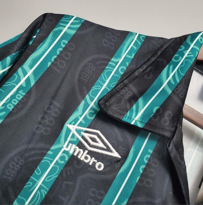 retro 92 93 celtic away jersey