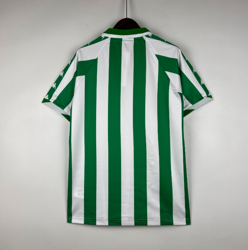 retro 00 01 real betis home jersey