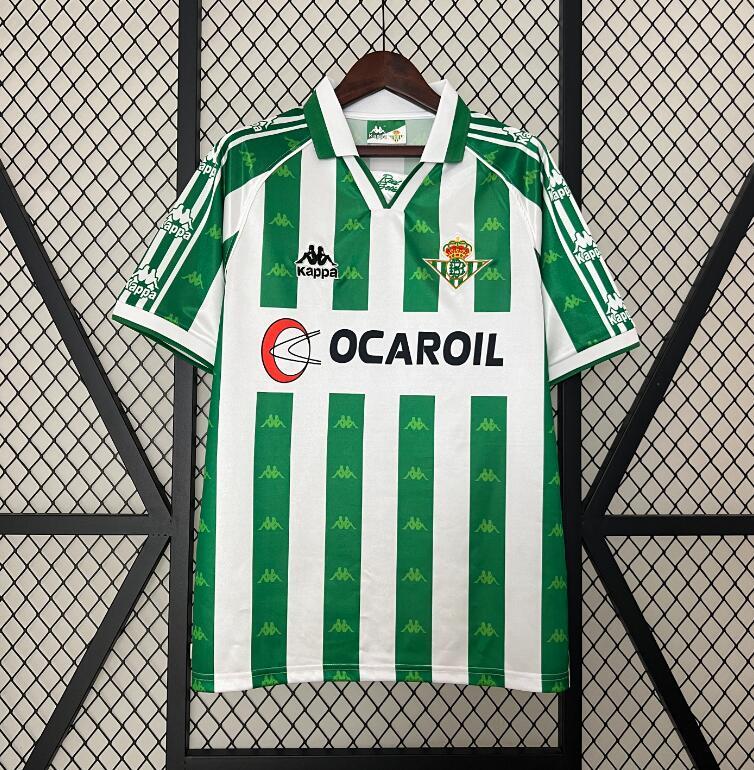 retro 97 98 real betis home jersey