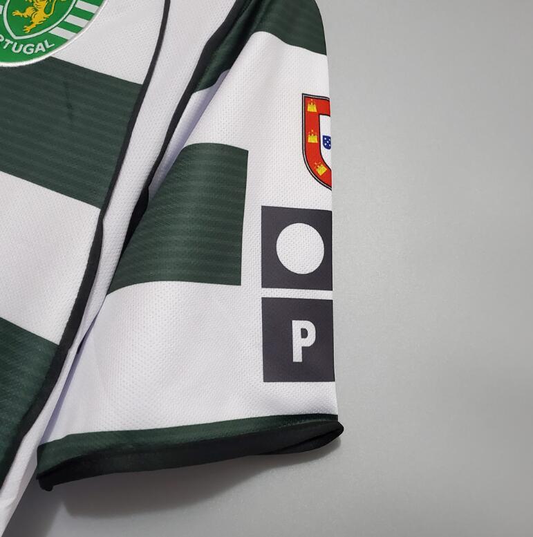 retro 01 03 Sporting cp home jersey