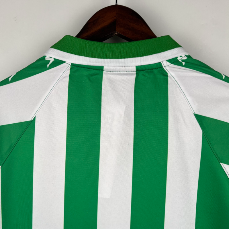 retro 00 01 real betis home jersey