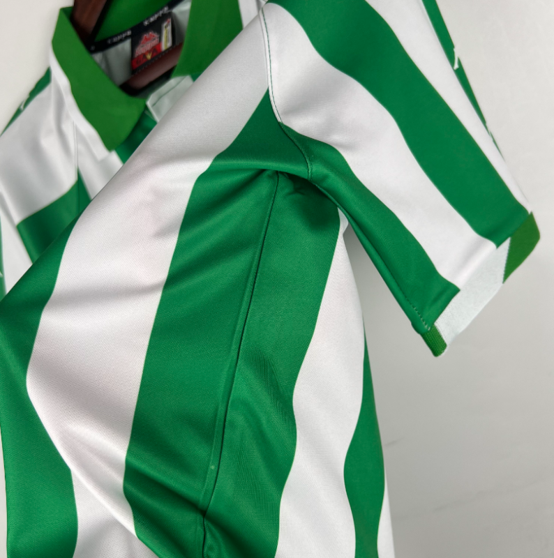 retro 00 01 real betis home jersey