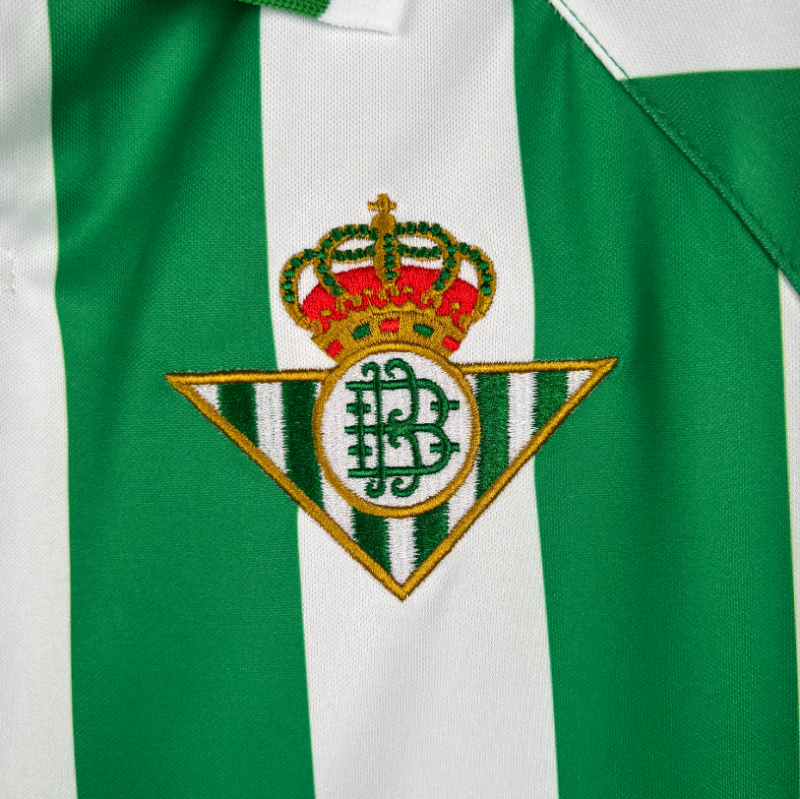 retro 00 01 real betis home jersey