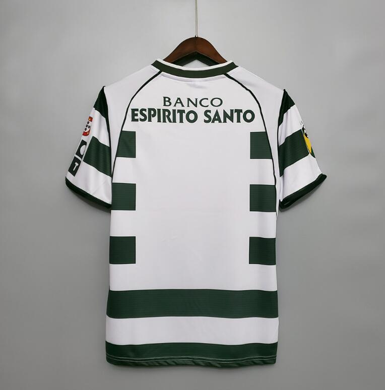 retro 01 03 Sporting cp home jersey
