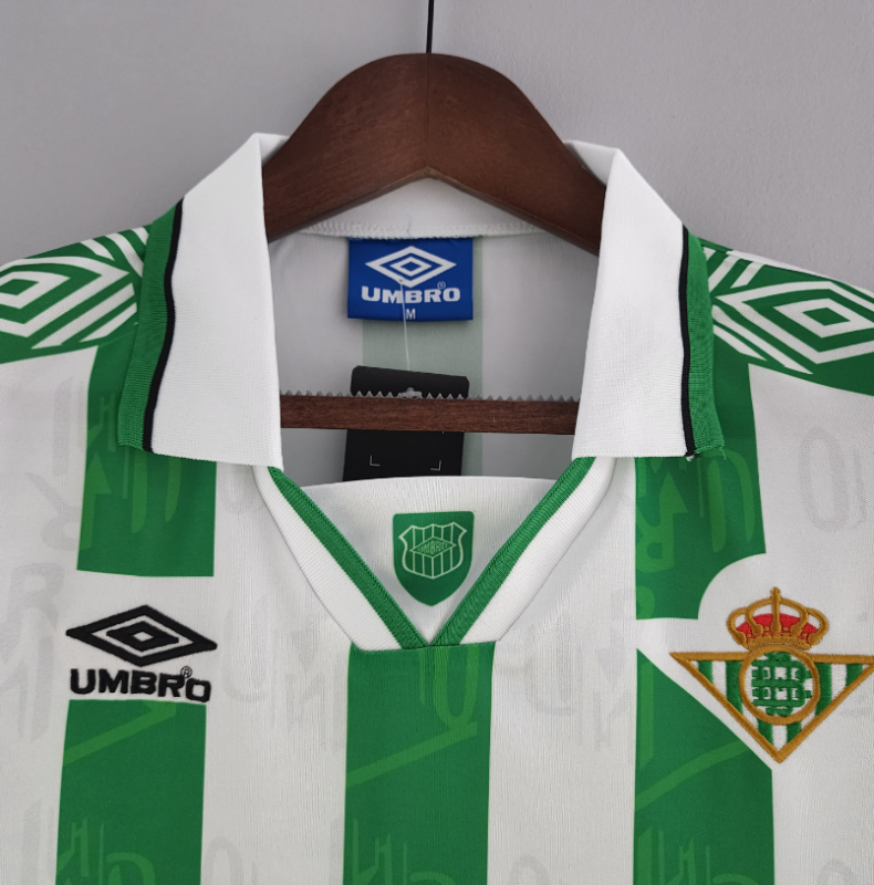retro 94 95 real betis home jersey