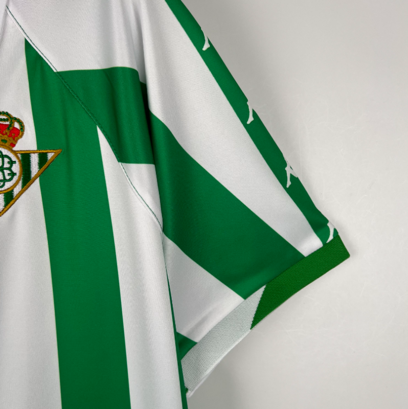 retro 00 01 real betis home jersey