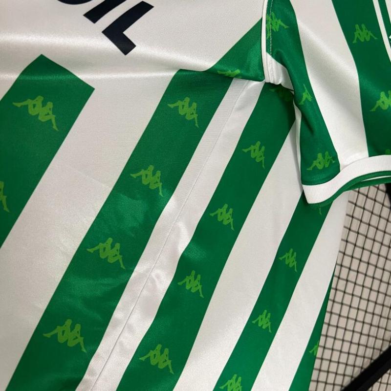 retro 97 98 real betis home jersey
