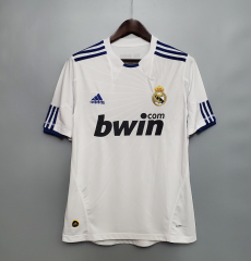retro 10 11 real madrid home jersey