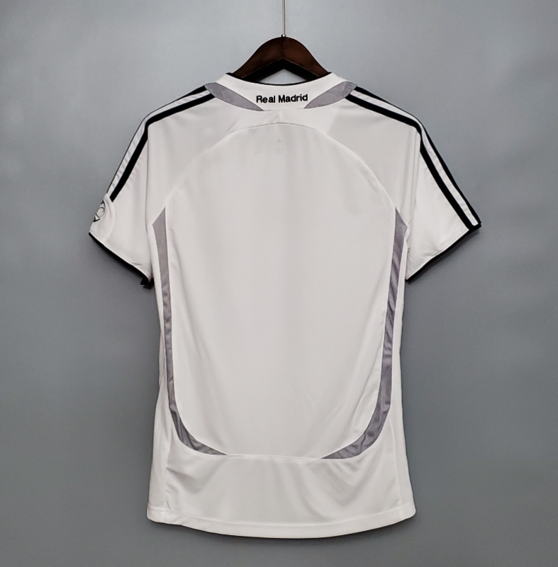 retro 06 07 real madrid home jersey