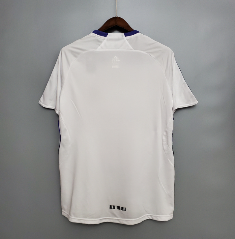 retro 07 08 real madrid home jersey